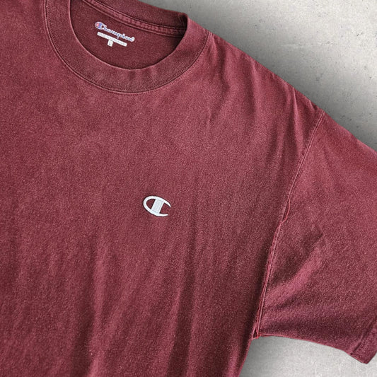 Champion Logo Tshirt - Large חולצת טי צ'מפיון עם לוגו וינטג'