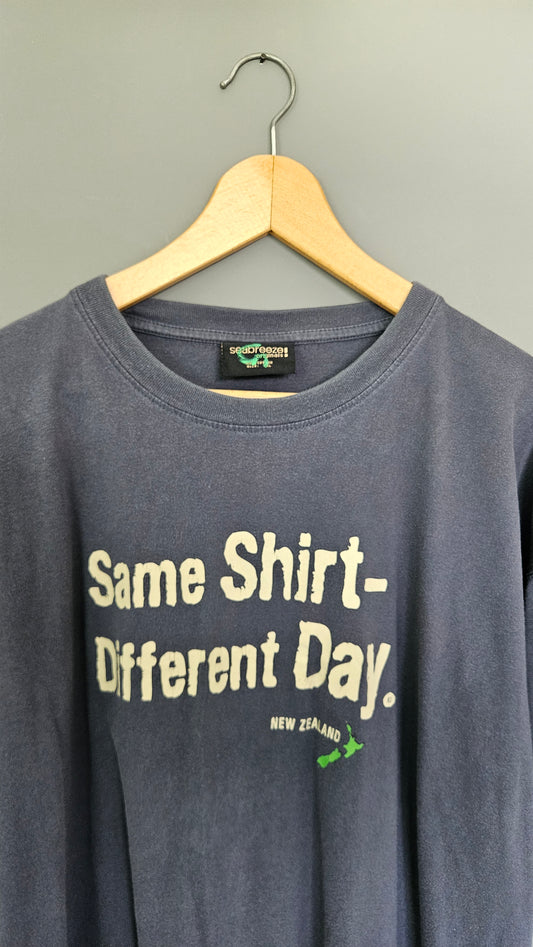 Vintage Graphic Tshirt - XL חולצת טי גרפית וינטג' יד שנייה