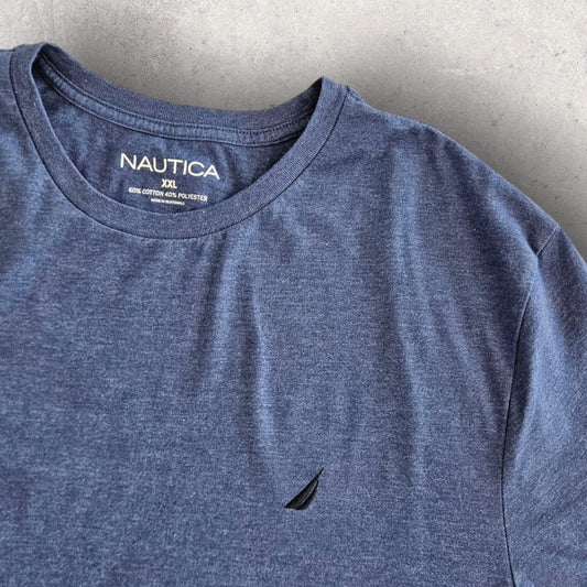 Nautica Classic Logo Tshirt XXL - חולצת נאוטיקה וינטג'