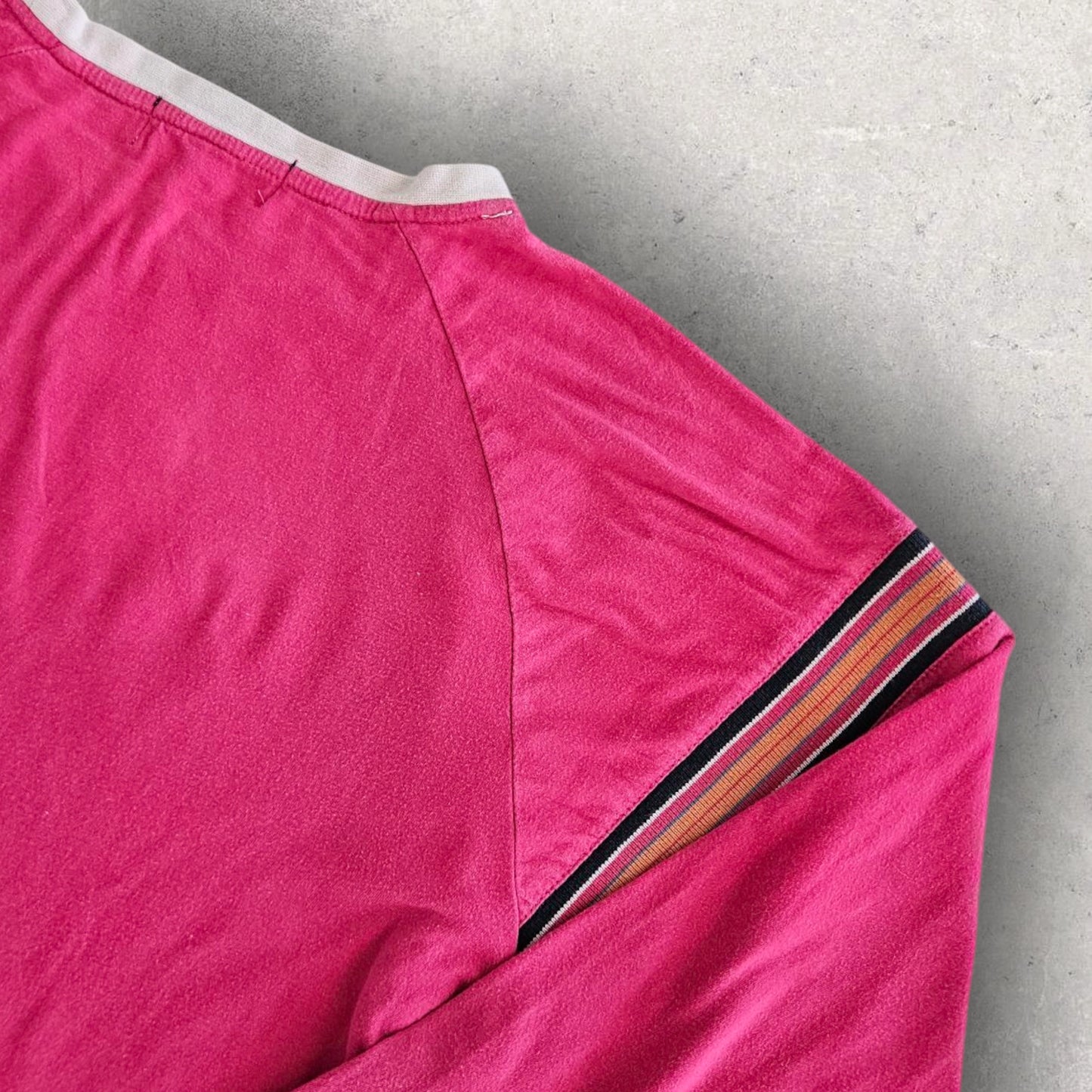 Vintage Kappa Pink Long Sleeve Tee - M, חולצת שרוול ארוך ורודה קאפה