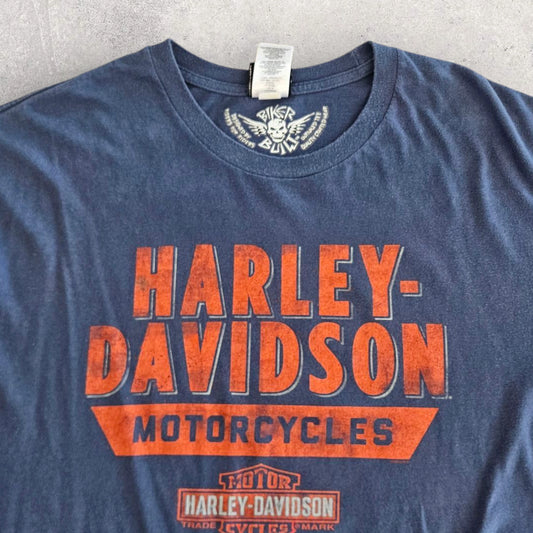 Harley Davidson Graphic Tshirt - XXL - וינטג' מקורי