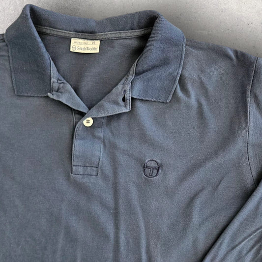 Vintage Sergio Tachinni Polo - L, פולו וינטג' סרג'יו טאכיני מידה