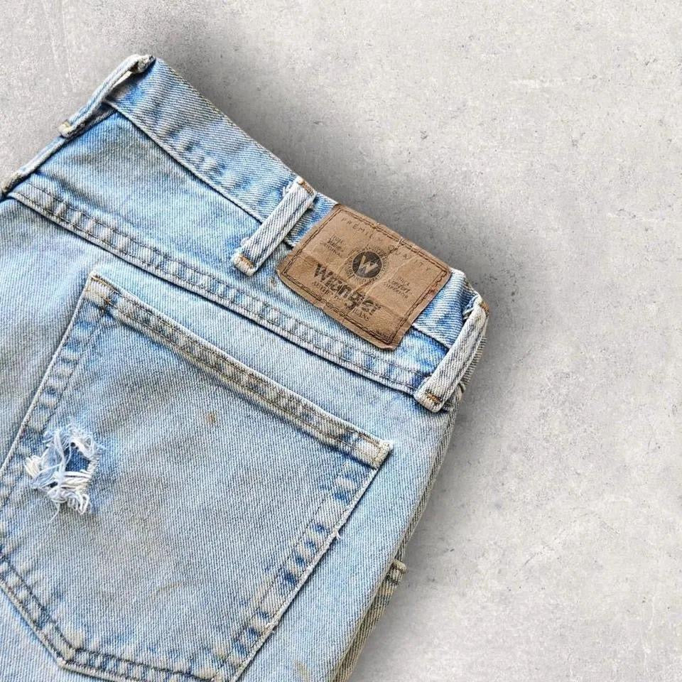 Wrangler Blue Short Jeans – W38