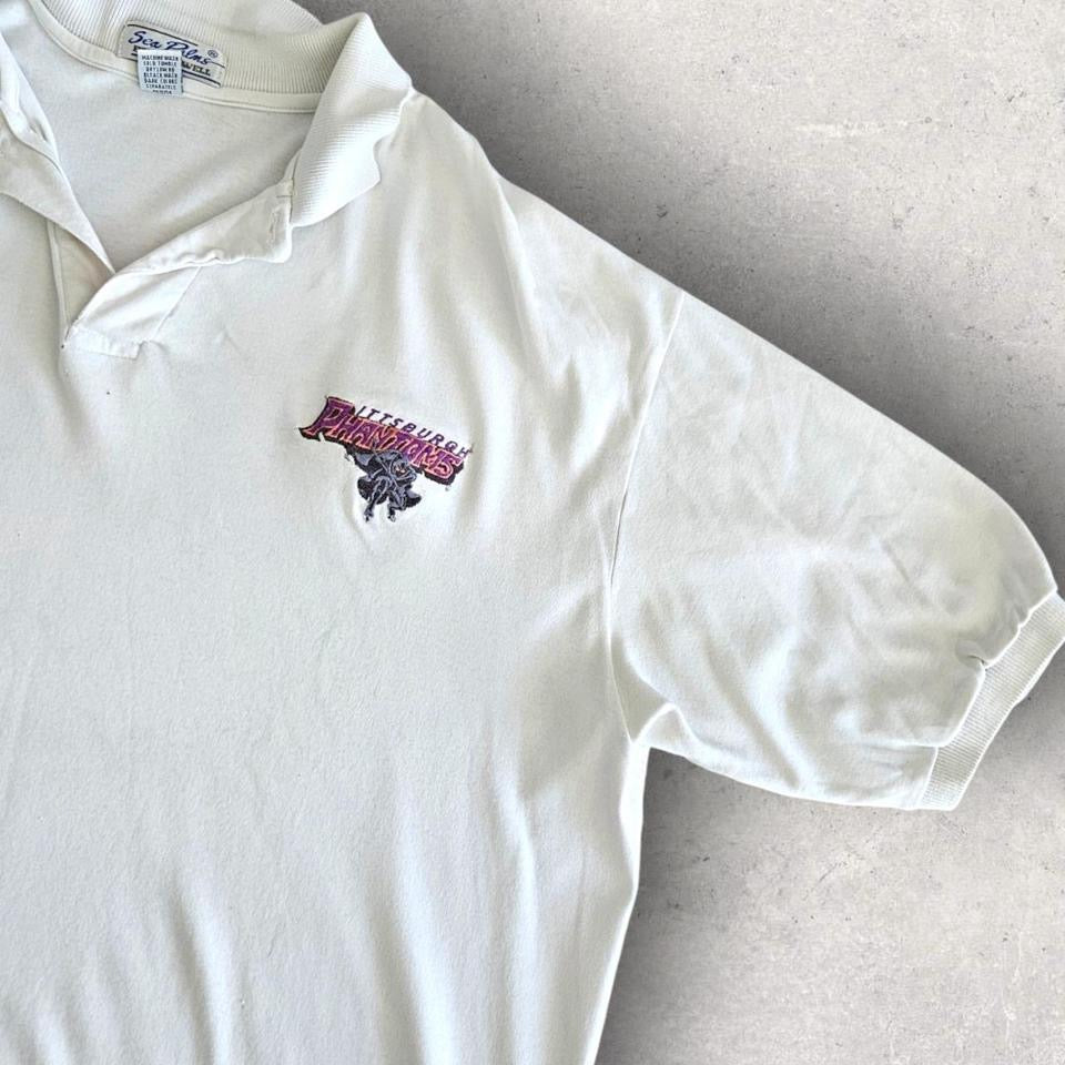 Vintage Pittsburgh Polo Tee - XXL, חולצת פולו וינטג׳