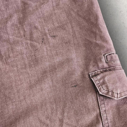 Dickies Brown Cargo Shorts W38 Utility Style