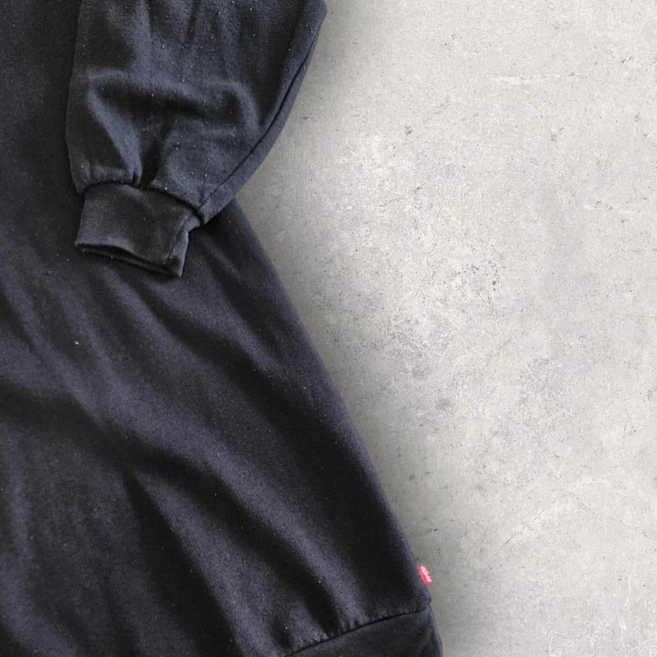 Levi’s Womans Black Spellout Tunica - S, טוניקה שחורה לנשים עם לוגו של Levi’s
