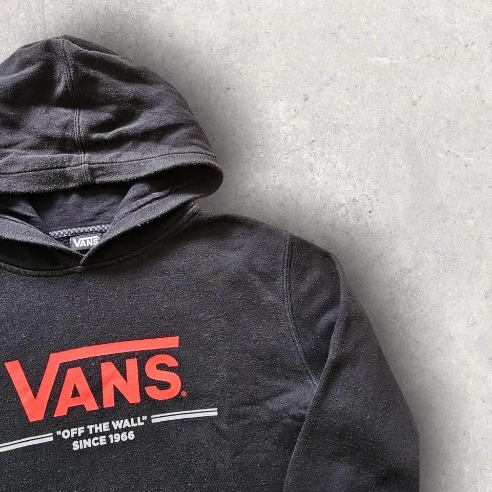 Vans black hoodie, size M