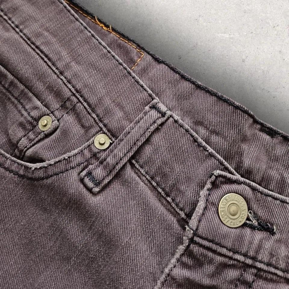 Levi's 514 Purple Shorts בצבע סגול