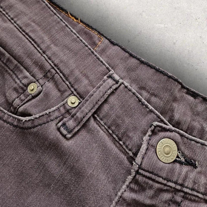 Levi's 514 Purple Shorts בצבע סגול