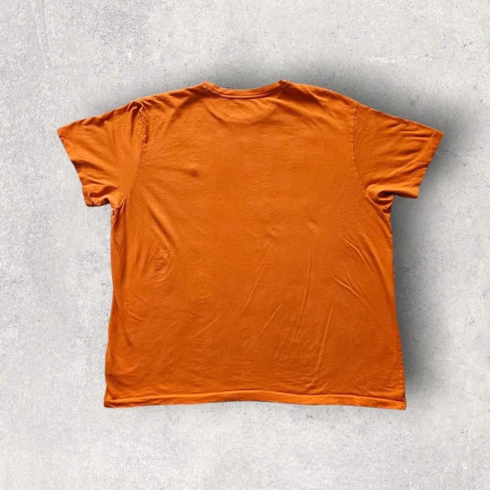 Orange Ralph Lauren Classic Tee - L חולצת טי קלאסית של ראלף לורן בצבע כתום, מידה L,