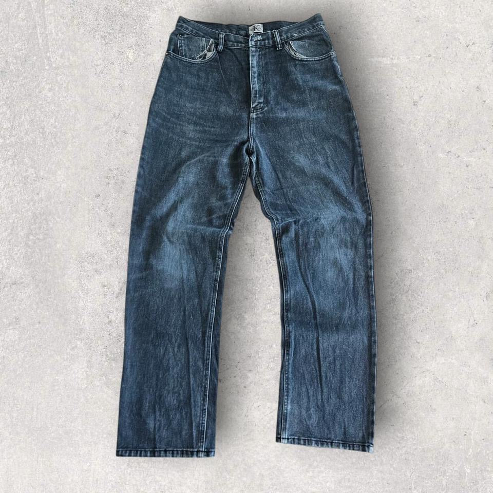Calvin Klein Black Jeans במידה 76x106 במצב 8.5/10