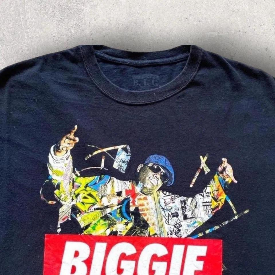 Official biggie graphic T-shirt - L vintage hip hop streetwear shirt
