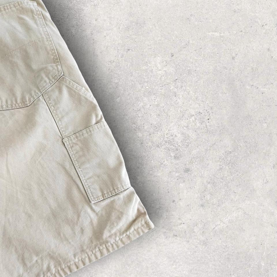 Wrangler Cream Carpenters Shorts W36