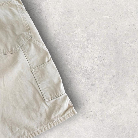 Wrangler Cream Carpenters Shorts W36
