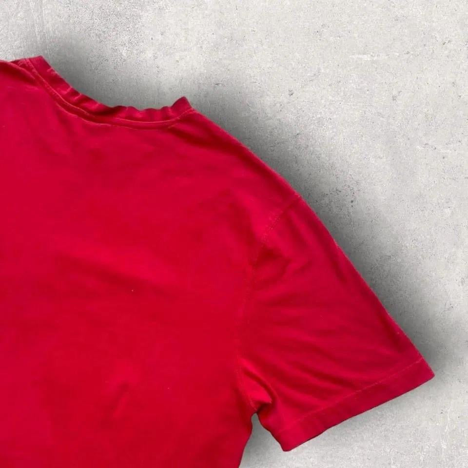 Fila red logo T-shirt - X-Large חולצה של פילה עם לוגו אדום, מידה XL לגבר