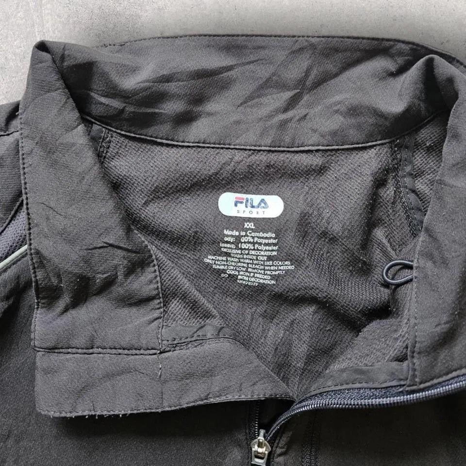 Fila Sports light jacket black size XL