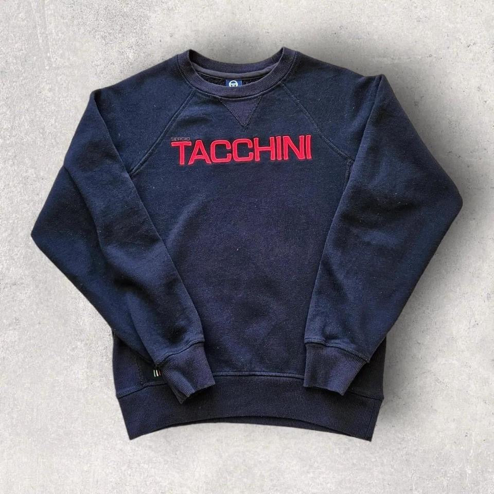 Sergio Tacchini Navy Sweater - XS