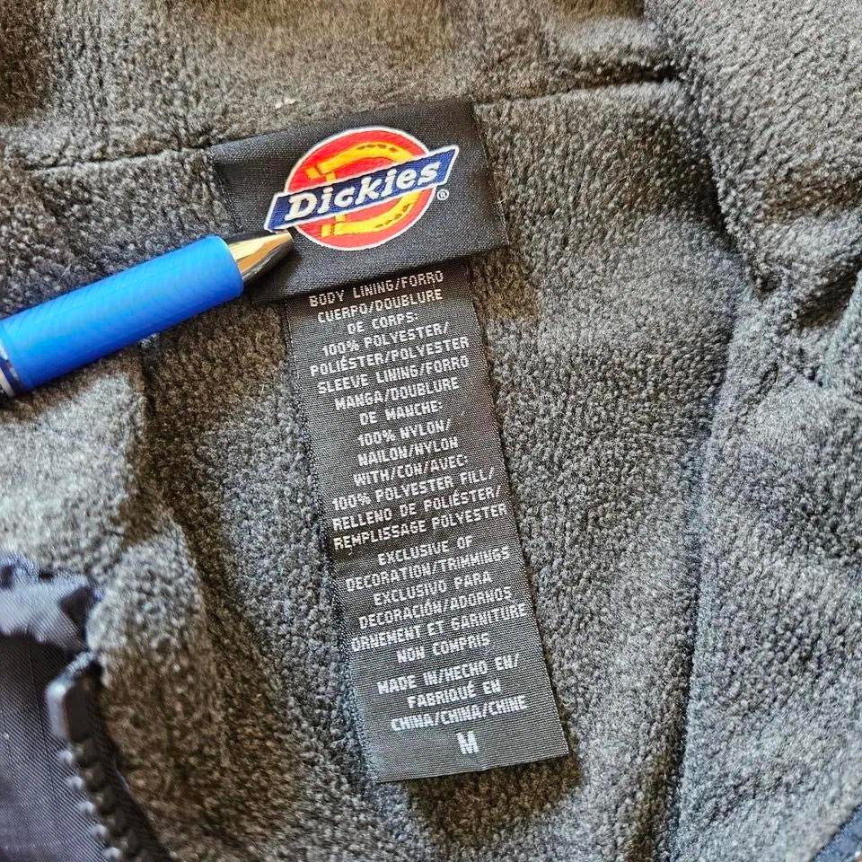 Dickies Nylon Jacket - Large, ג’קט ניילון כחול כהה דיקיס במצב מצוין
