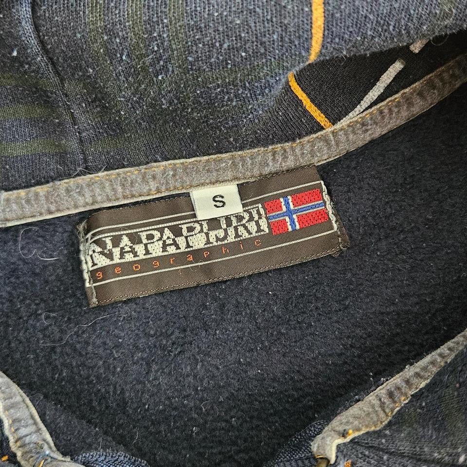 Retro Napapijri Hoodie S, vintage Napapijri hoodie, men’s smal