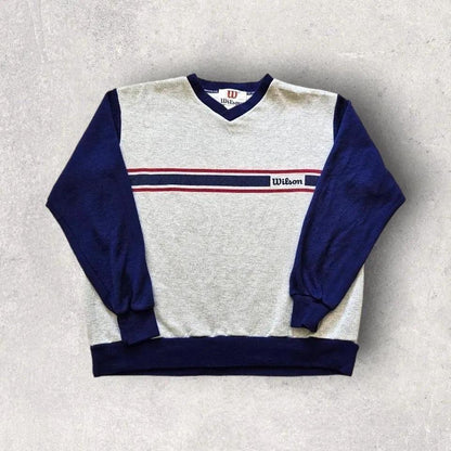 Vintage Wilson sweater V-neck - S