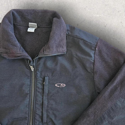 Champion black fleece jacket medium M/L size, perfect condition