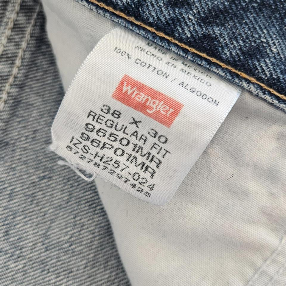 Wrangler blue short jeans W38