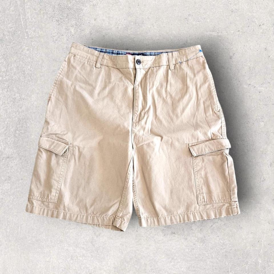 Chaps Ralph Lauren cream cargo shorts W34 vintage streetwear         