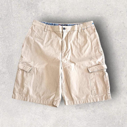 Chaps Ralph Lauren cream cargo shorts W34 vintage streetwear         