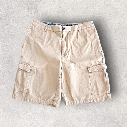 Chaps Ralph Lauren cream cargo shorts W34 vintage streetwear         