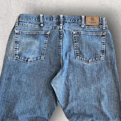 Wrangler Navy Jeans - 36x30 ג'ינס כחול נייבי מידה W36 L30