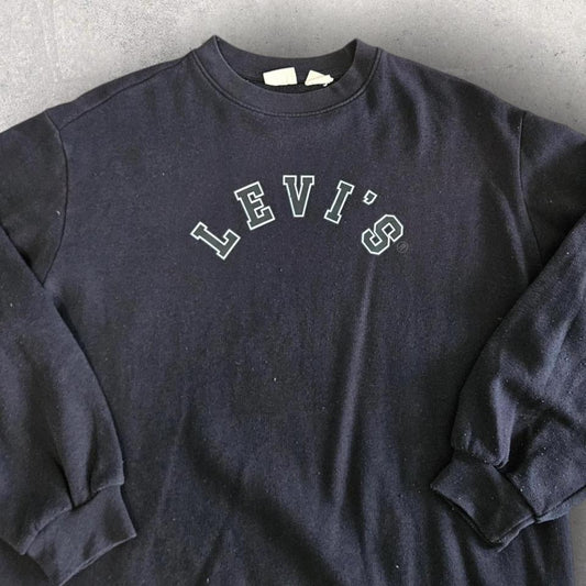 Levi’s Womans Black Spellout Tunica - S, טוניקה שחורה לנשים עם לוגו של Levi’s