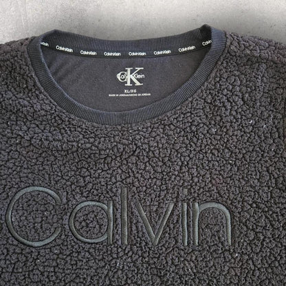 סווטשירט פליז לנשים Calvin Klein במידה L