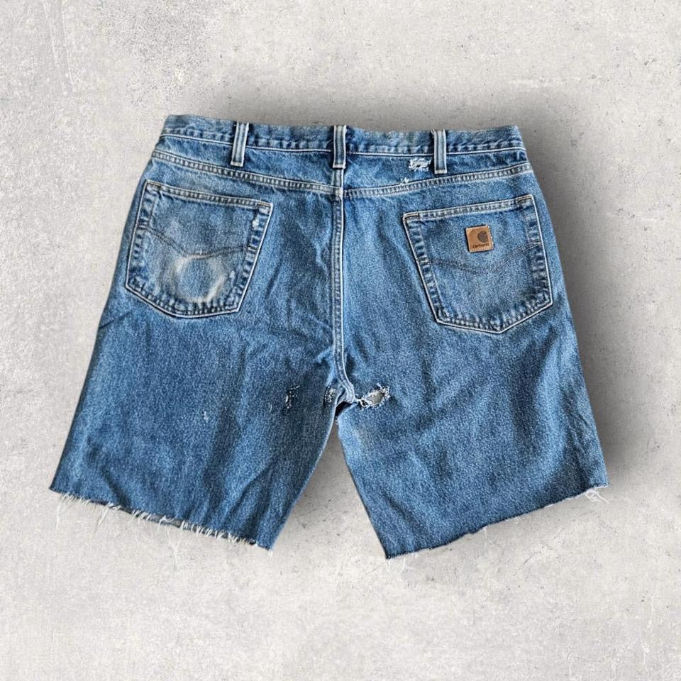 Carhartt Navy Short Jeans W38,
