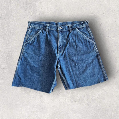 Big Bill navy carpenters shorts W38 vintage workwear streetwear