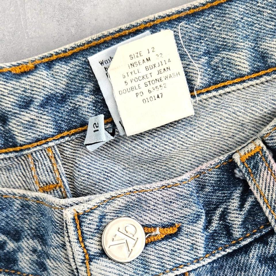 Calvin Klein Woman’s Blue Jeans ג’ינס נשים קלאסי במראה וינטאג’
