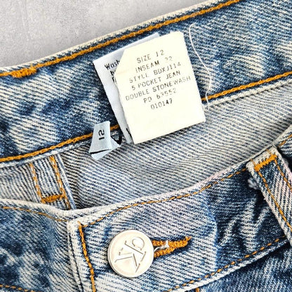 Calvin Klein Woman’s Blue Jeans ג’ינס נשים קלאסי במראה וינטאג’
