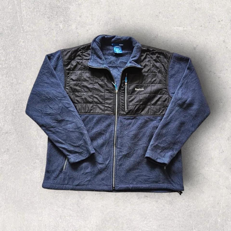 Reebok fleece jacket large size XL, perfect condition, no flaws