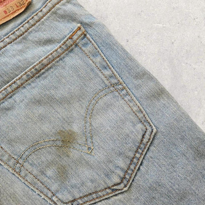 Levi’s 505 Blue Short Jeans – W32