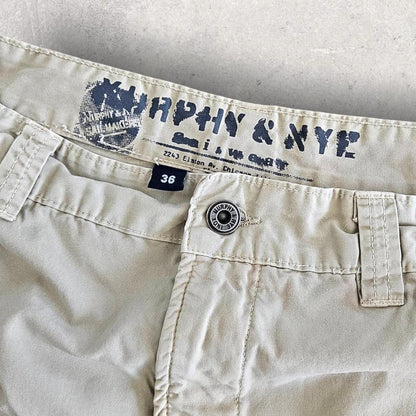Murphy Sailmakers Cream Shorts W36 