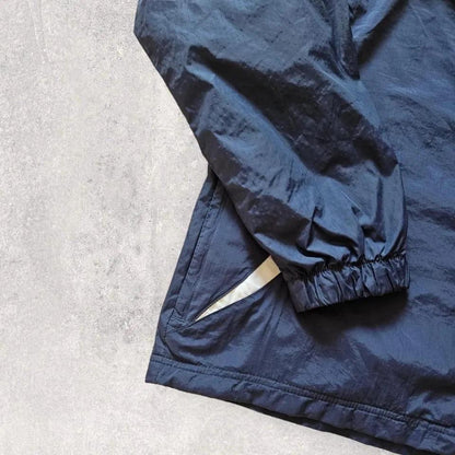 Vintage Reebok nylon jacket size L navy lightweight