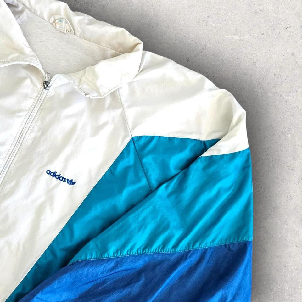 Y2K Adidas Windbreaker - Medium מעיל רוח של אדידס בסגנון Y