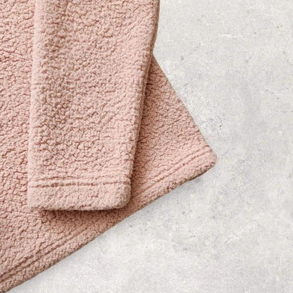 FILA Pink Sherpa Hoodie S, pink color