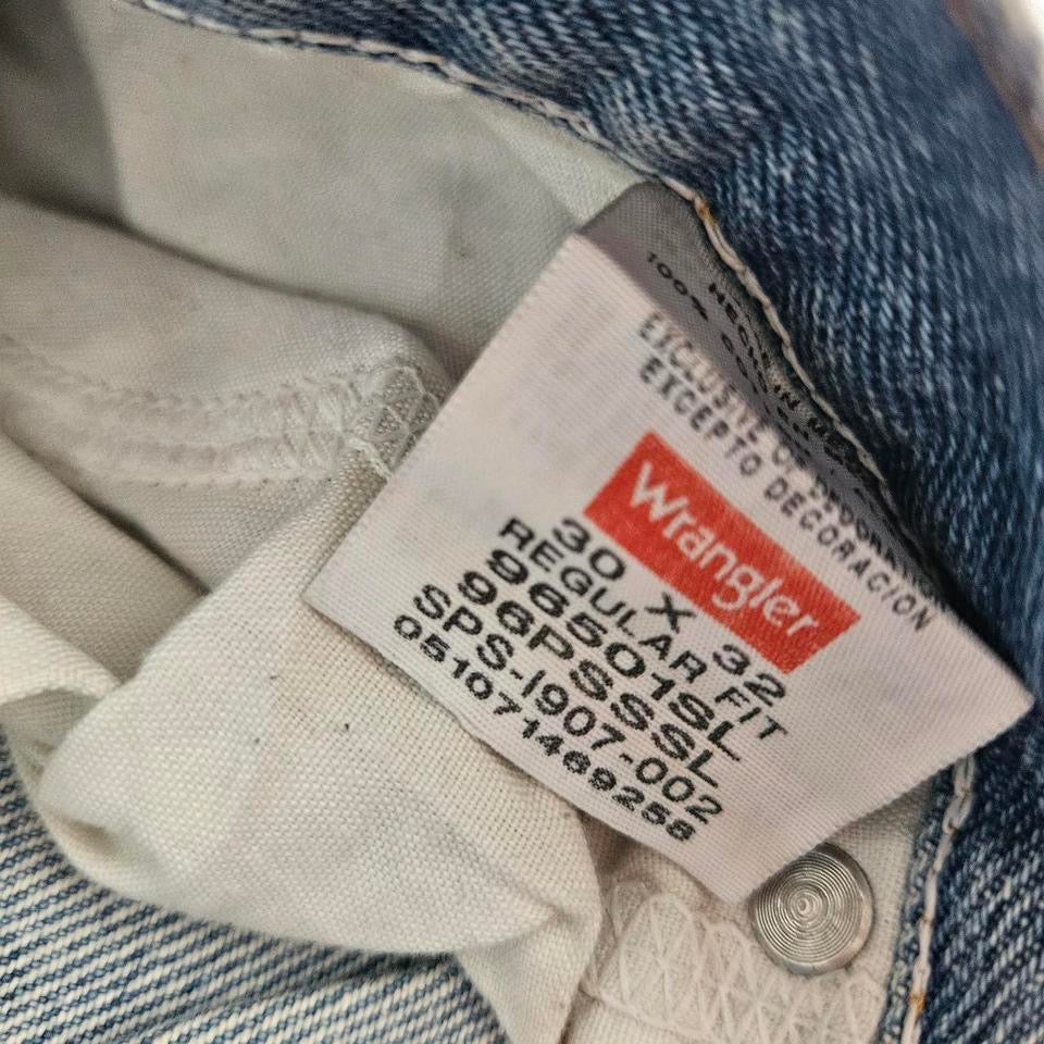 Wrangler Blue Short Jeans – W30
