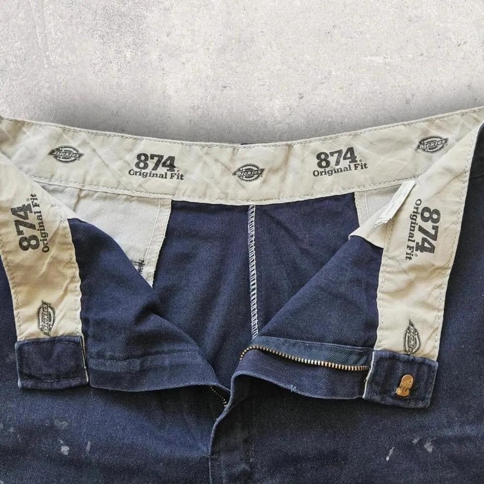 Dickies Navy 874 Shorts Pants W38 