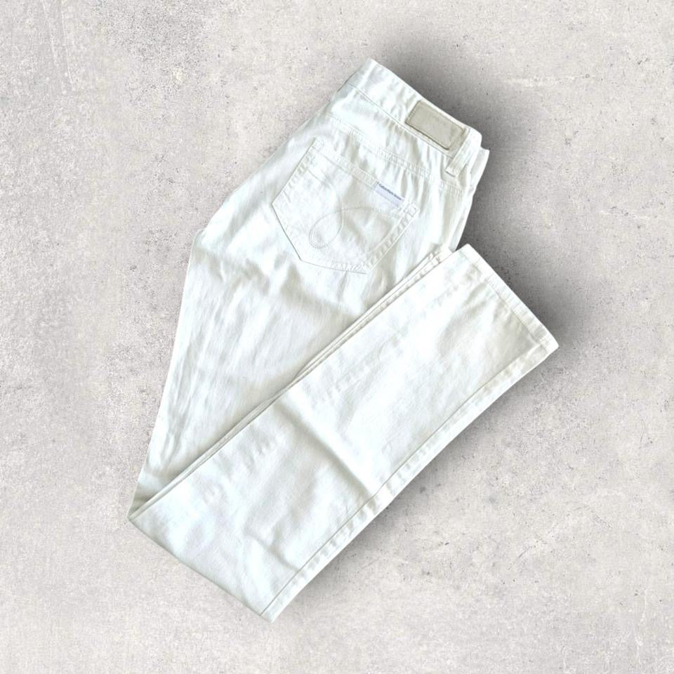 Calvin Klein White Pants מידה 24x32