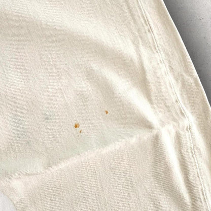 Levi’s 501 Cream Jeans – 36x32 בצבע קרם, מידה W36