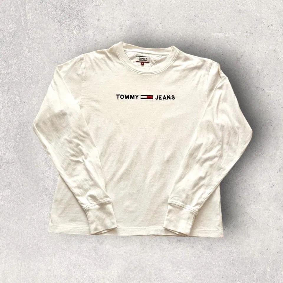 Tommy jeans logo long sleeve T-shirt - Smal