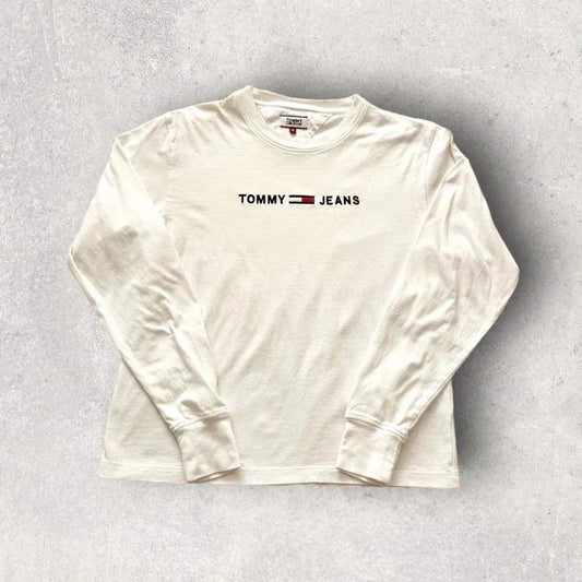 Tommy jeans logo long sleeve T-shirt - Smal