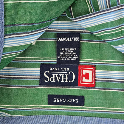 Green Chaps Polo Shirt - XXL חולצת פולו ירוקה צ'אפס מידה XXL