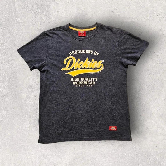 Dickies Navy Logo Tee - Small חולצת טי לוגו כחולה של Dickies, מידה S/M